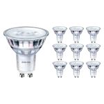 Mehrfachpackung 10x Philips Corepro LED Spot GU10 PAR16 4.9W 460lm 36D - 830 Warmweiß | Ersatz für 65W