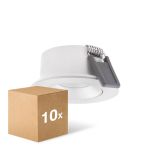 Mehrfachpackung 10x Ledvance LED  SPOT AIR ADJUST Aluminium  4W 320lm 36D - 930  | Ausschnitt 68mm - IP23 - Höchste Farbwiedergabe -  Dimmbar