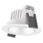 Ledvance LED-Spot Adjust Aluminium Weiß 8W 680lm 36D - 930 Warmweiß | Ausschnitt 68mm - IP20 - Höchste Farbwiedergabe - Dimmbar