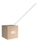 Mehrfachpackung 4x Ledvance LED Feuchtraumleuchte Feuchtigkeitsdicht Eco 36W 4320lm - 840 Kaltweiß | 120cm