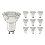 Mehrfachpackung 10x LED-Spot GU10 PAR16 4W 345lm 36D - 927 Extra Warmweiß | Höchste Farbwiedergabe - Dimmbar - Ersatz für 50W