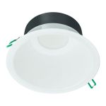 Philips Spot encastrable LED Coreline DN142B Aluminium Blanc 11W 1200lm 60D - 830  | Diamètre 155mm - IP54 - Blanc Réflecteur