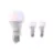 Lot 3x Calex Smart Tuya Wifi E27 Poire 8.5W 806lm - 822-840 Accordable Blanc | RGBW - Dimmable - Remplacement 60W